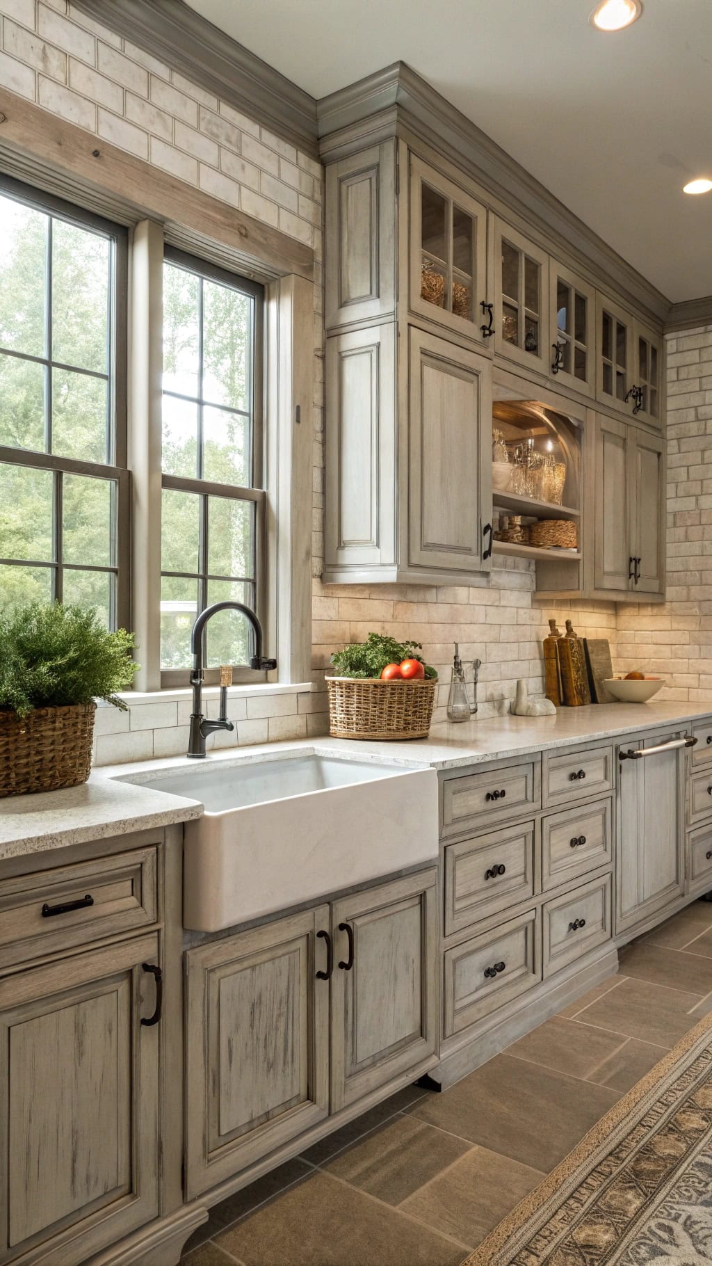 elegant cabinet aging techniques