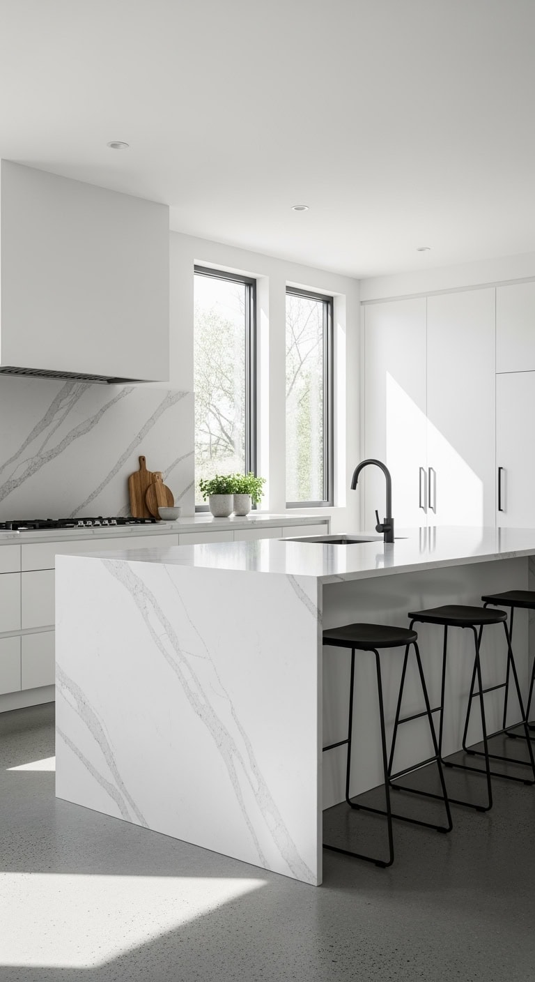 architectural drama concealed storage statement making focal point