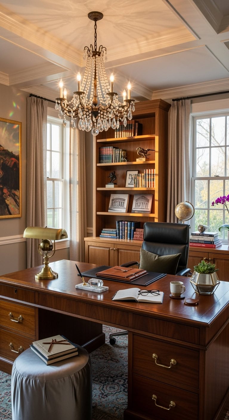 elegant transformative balanced statement making chandelier