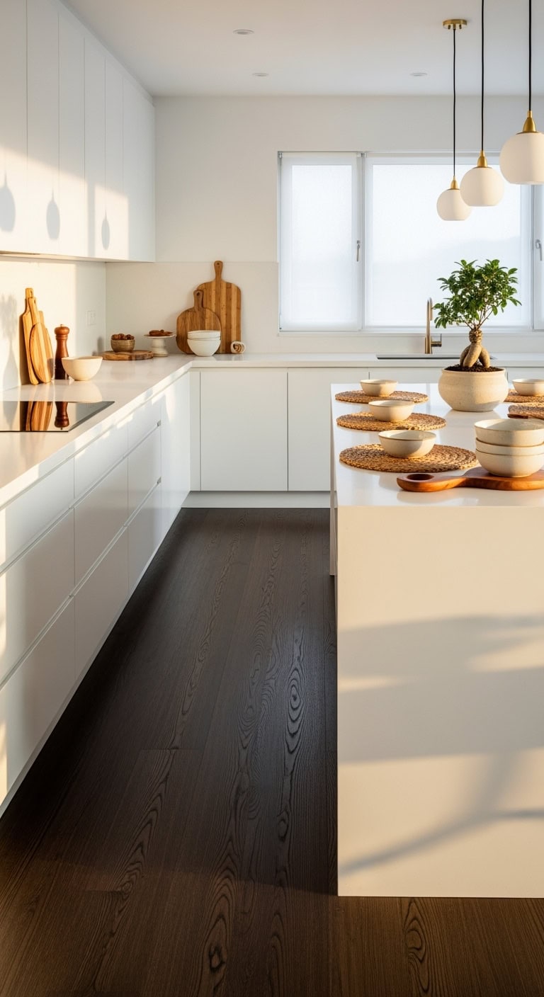 minimalist zen kitchen design