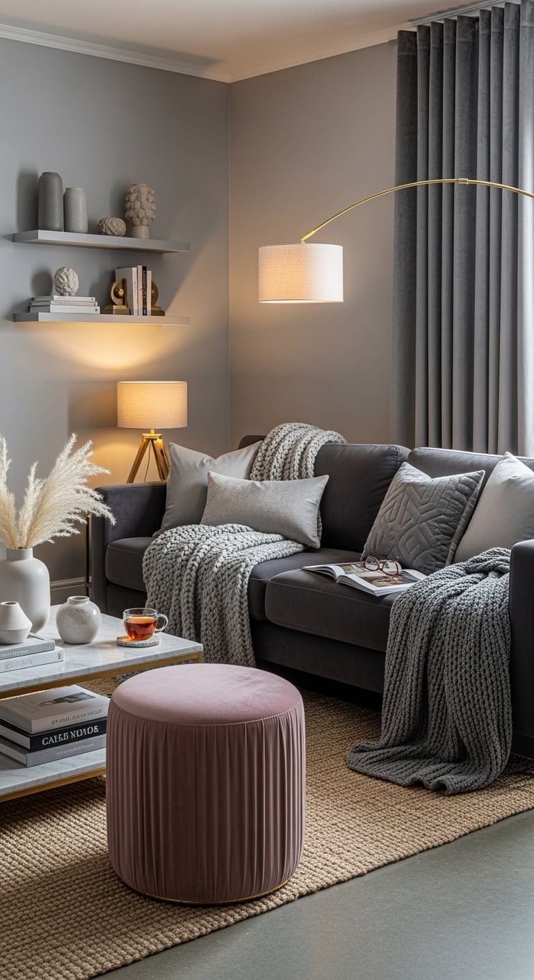 cozy tactile velvet wrapped oasis