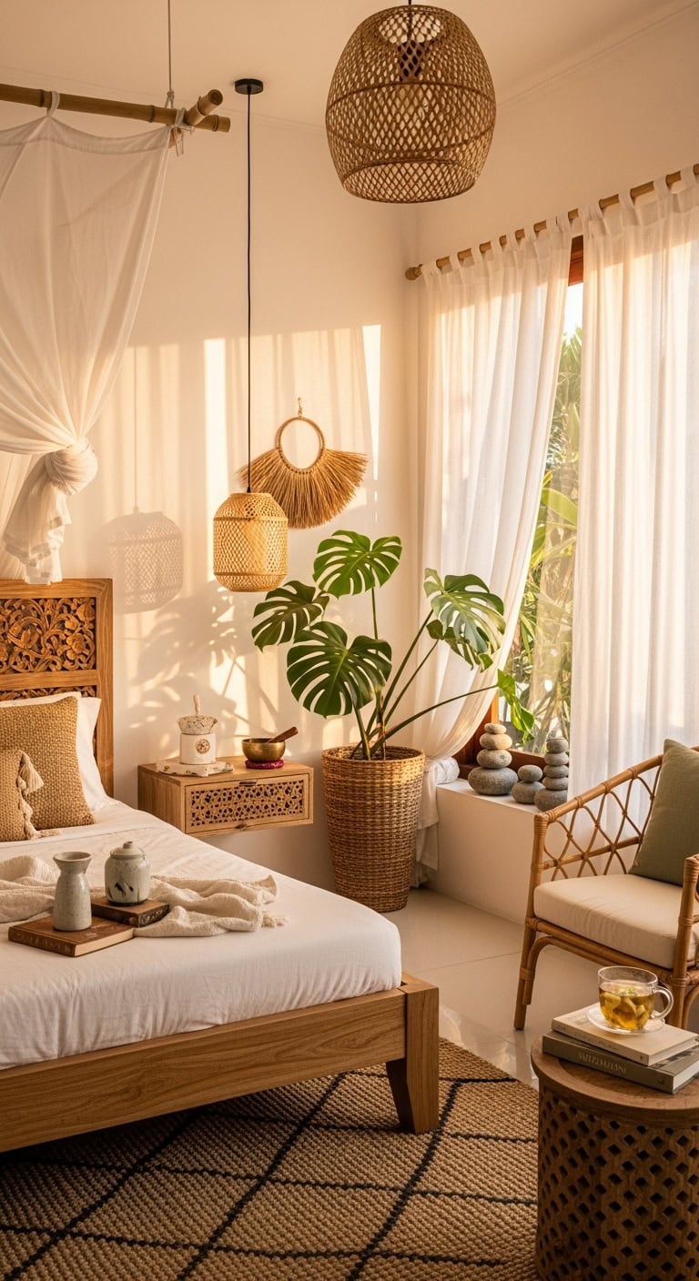 serene tropical sanctuary for relaxation