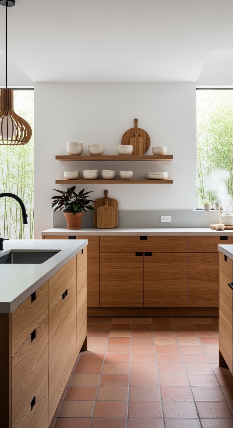 serene east west kitchen harmony