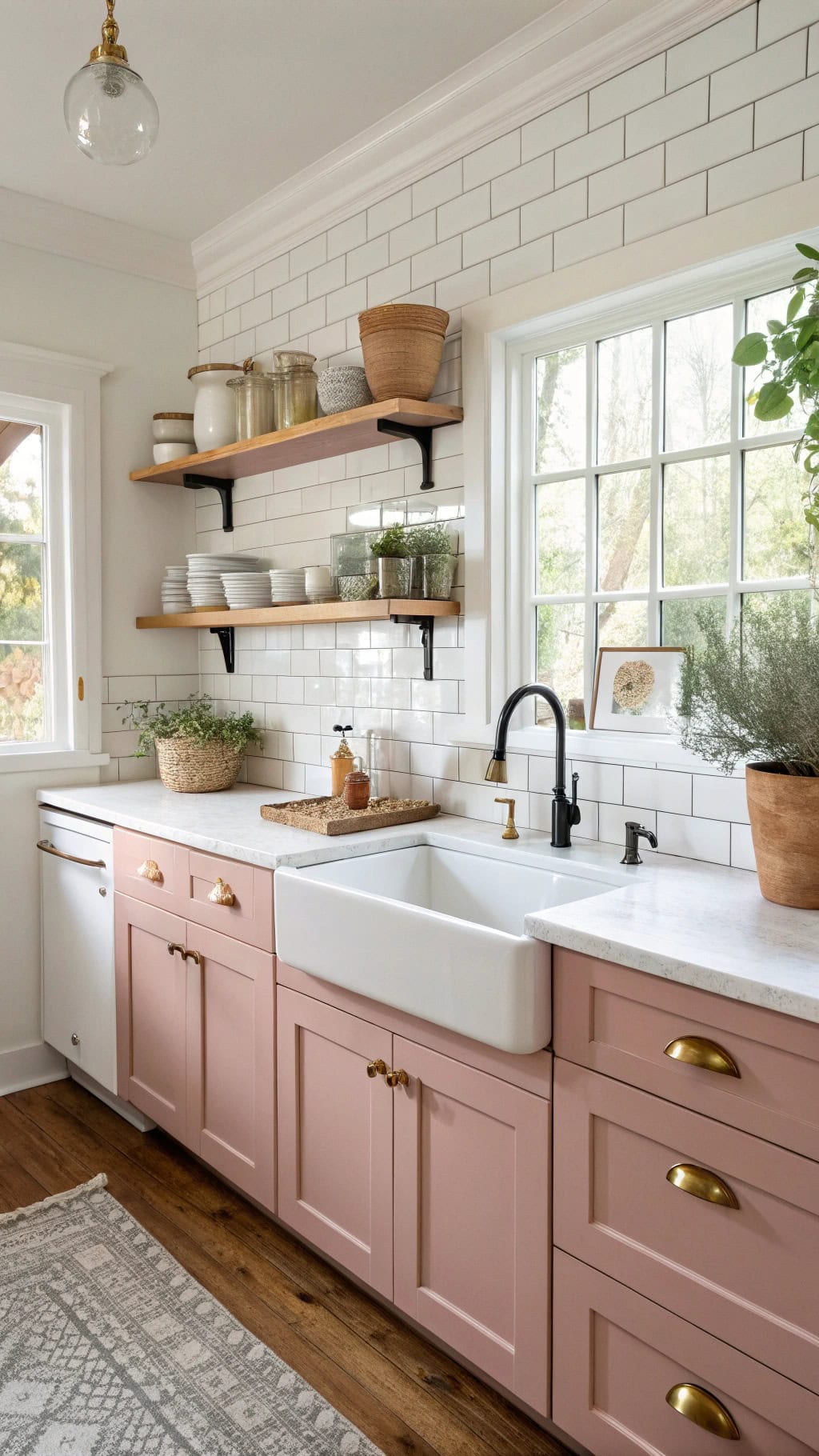 vintage rose kitchen elegance