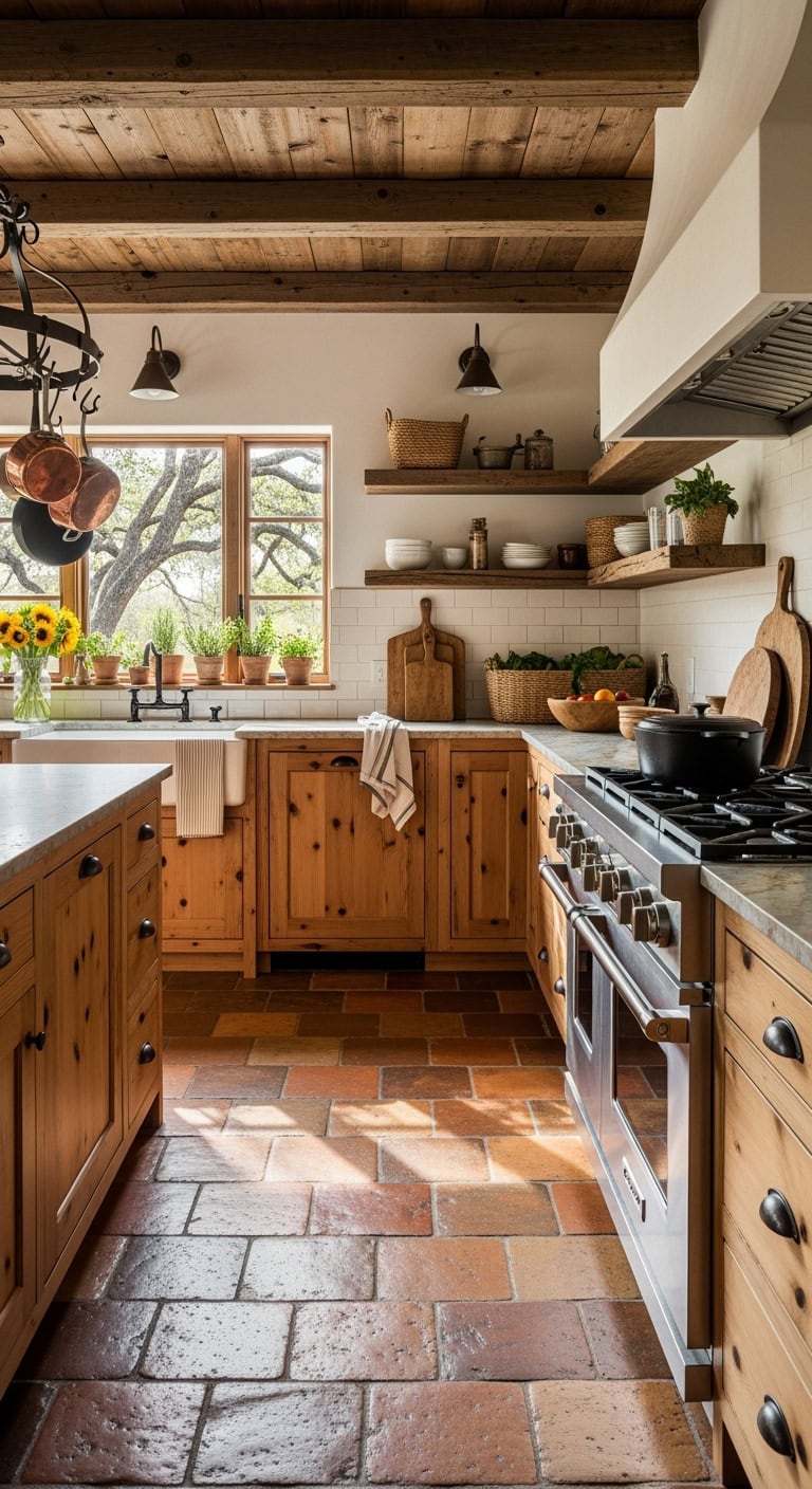 rustic cozy earthy lived in