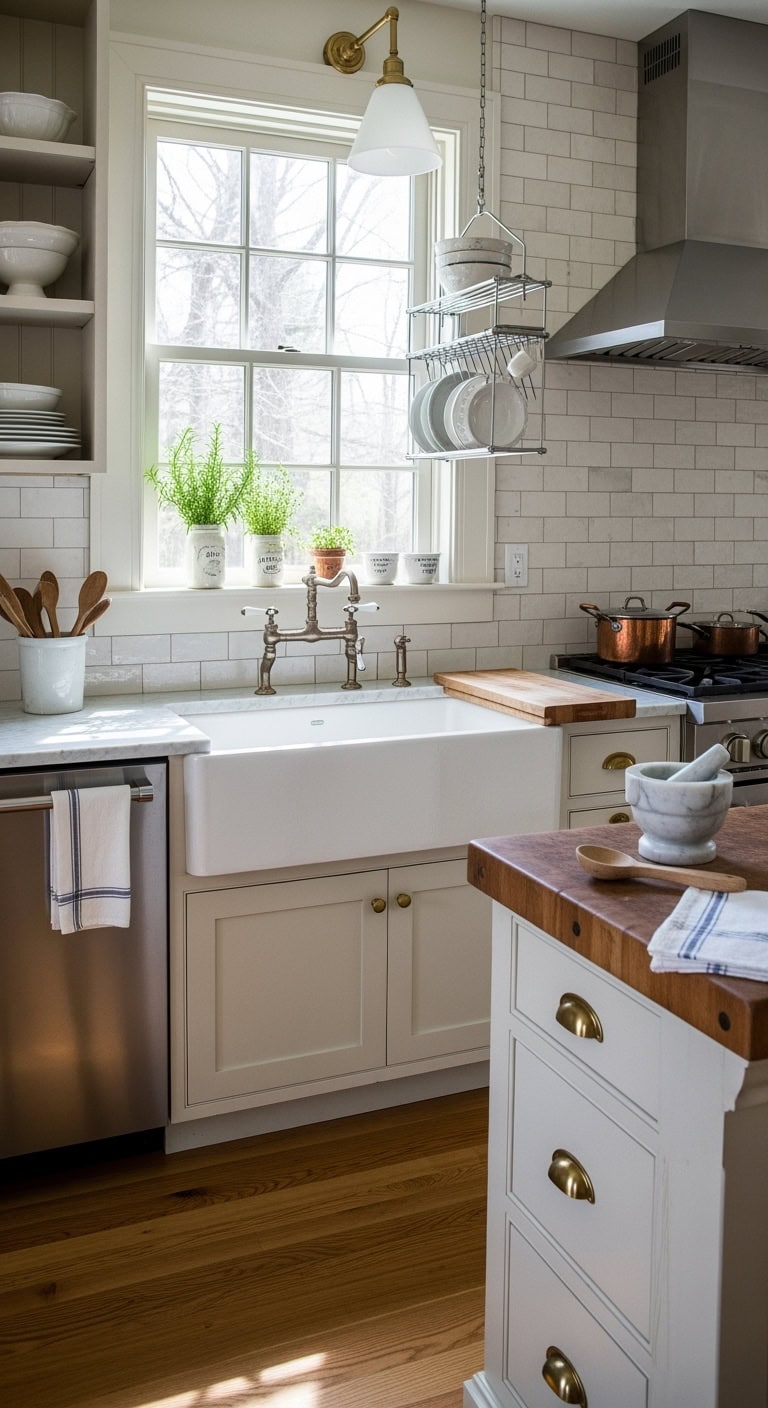 farmhouse kitchen statement piece