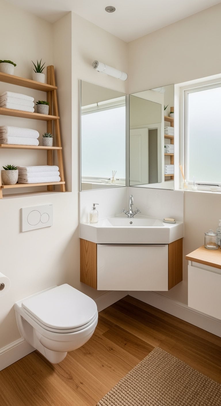 beige toilet space saving superhero