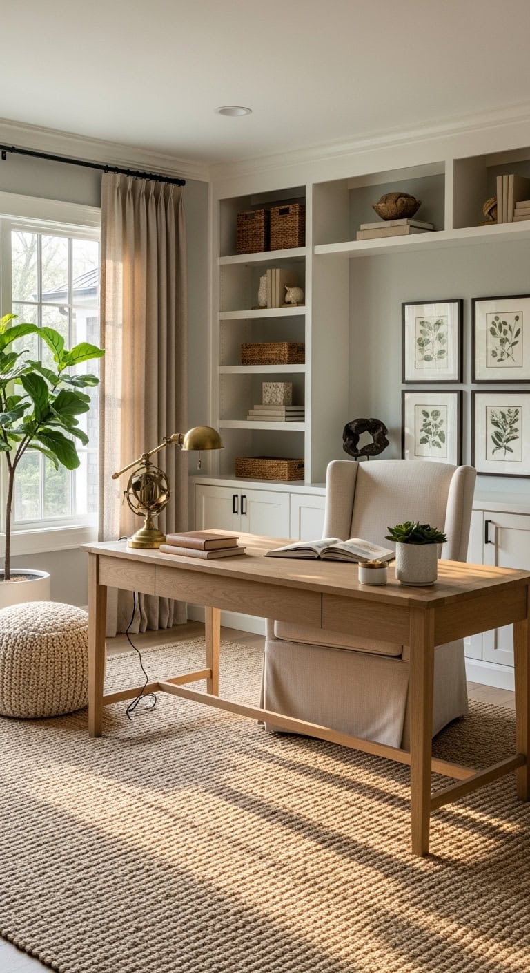 cozy professional neutral color palette