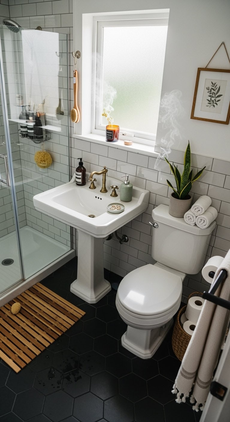 spa like bamboo bathroom upgrade essentials