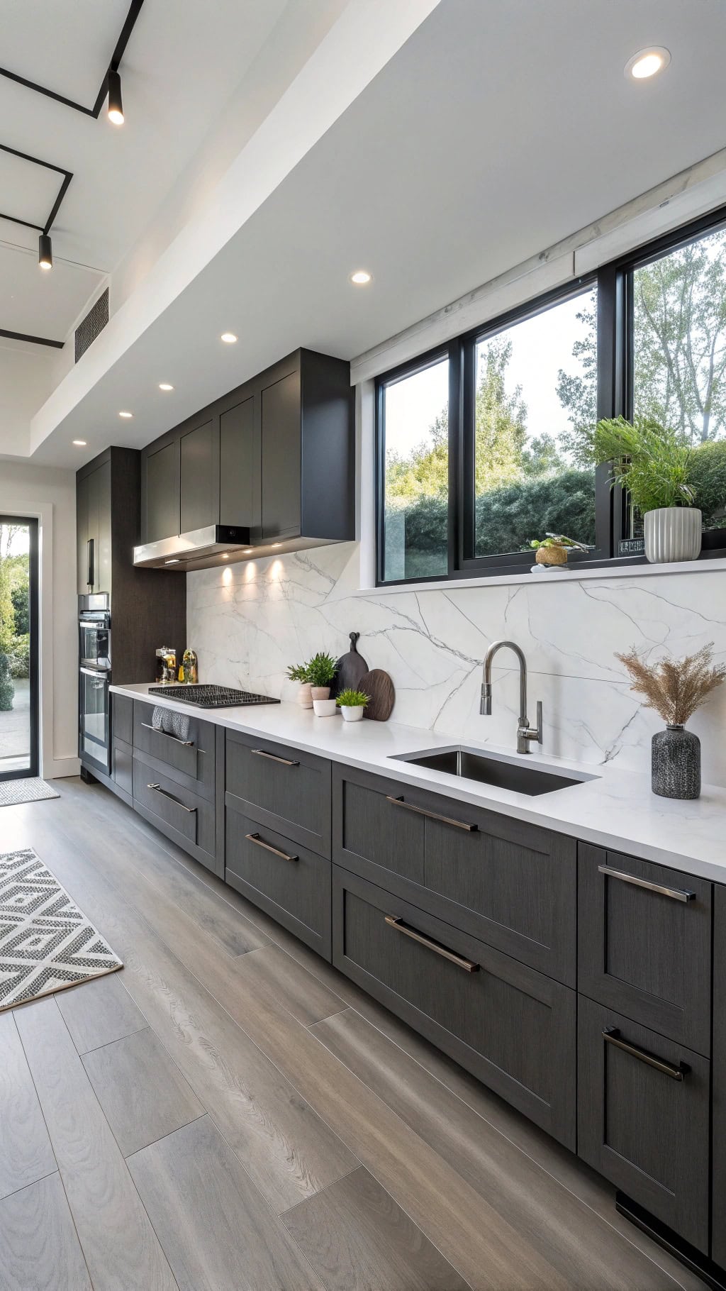 sleek minimalist kitchen design