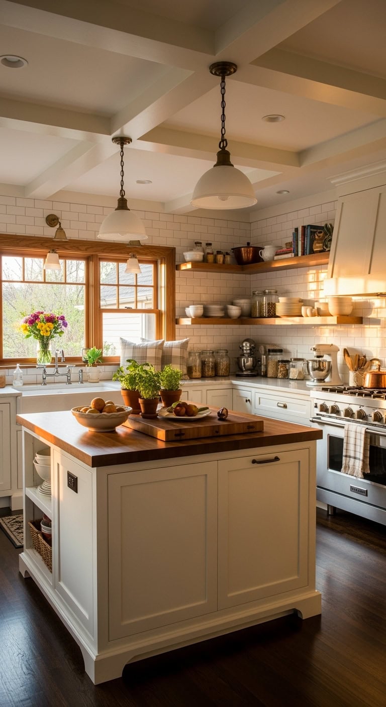 craftsman kitchen with elegance