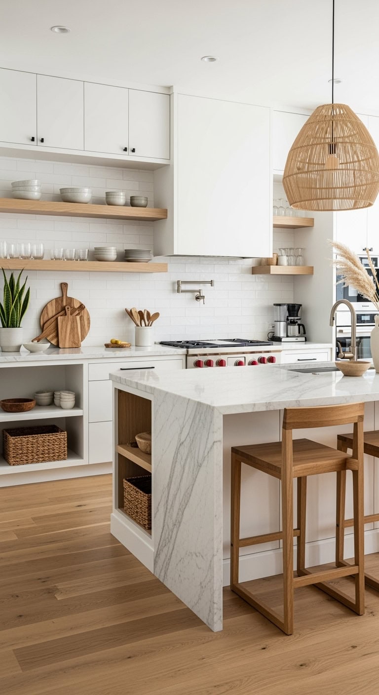 minimalist japanese scandinavian kitchen design