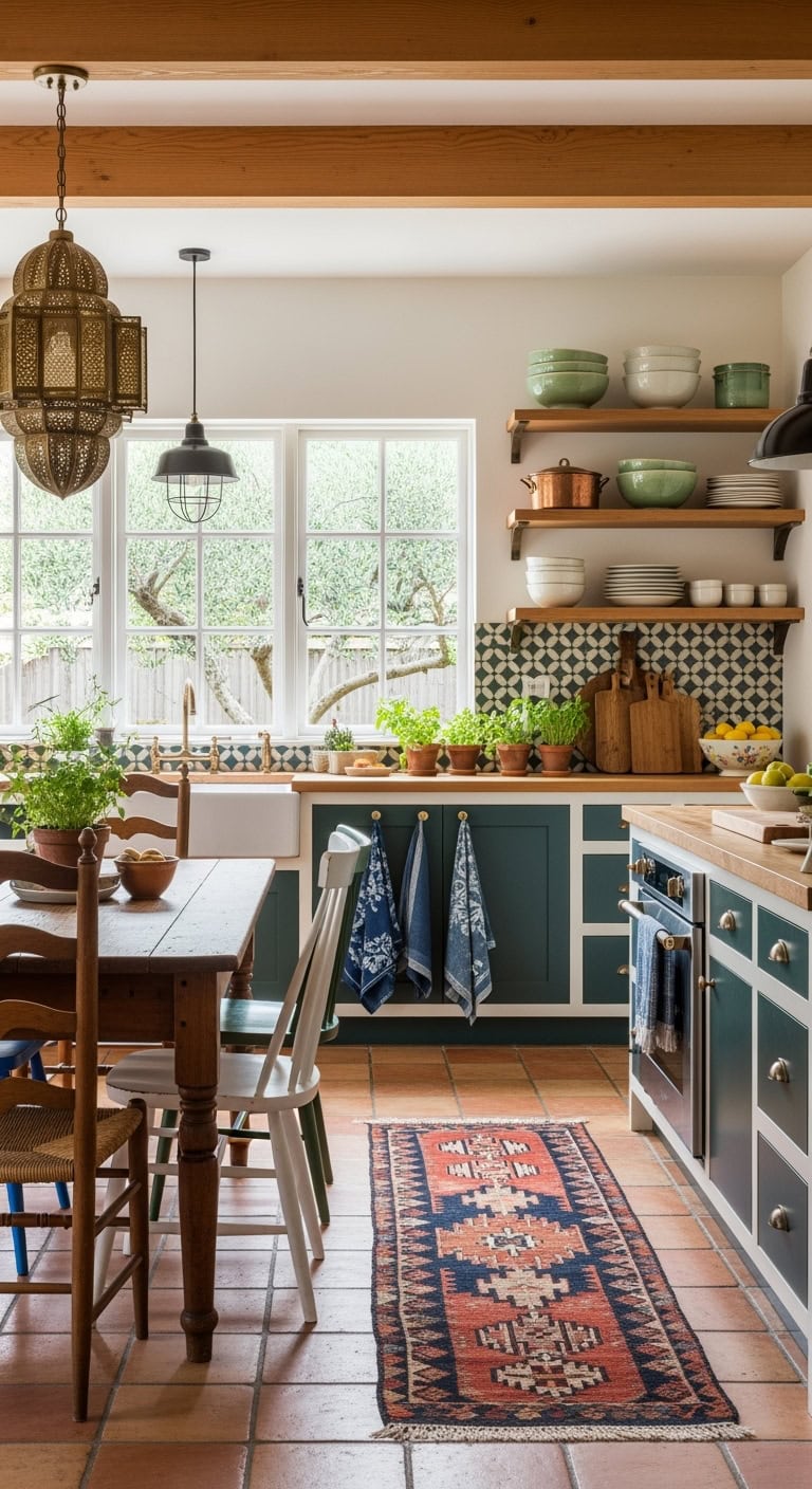 eclectic collected warm joyful