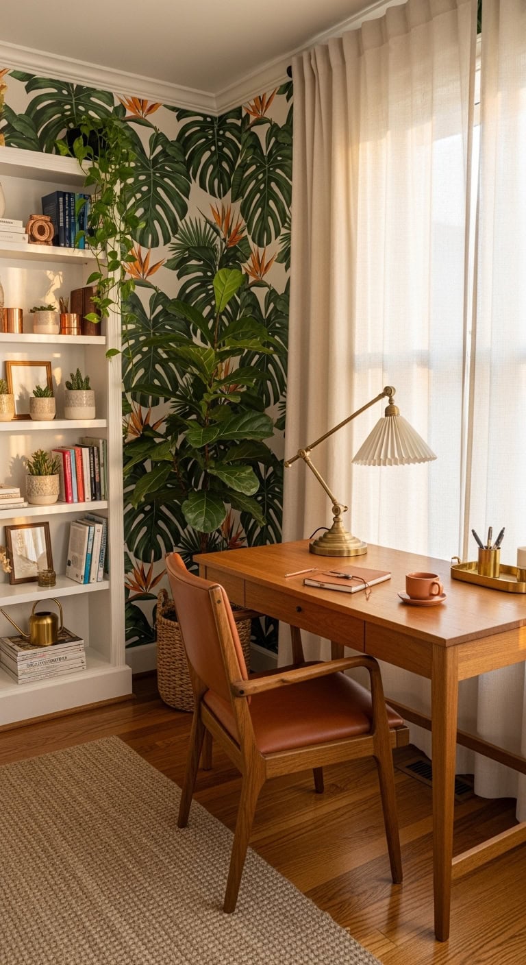 lush tropical bold grounded