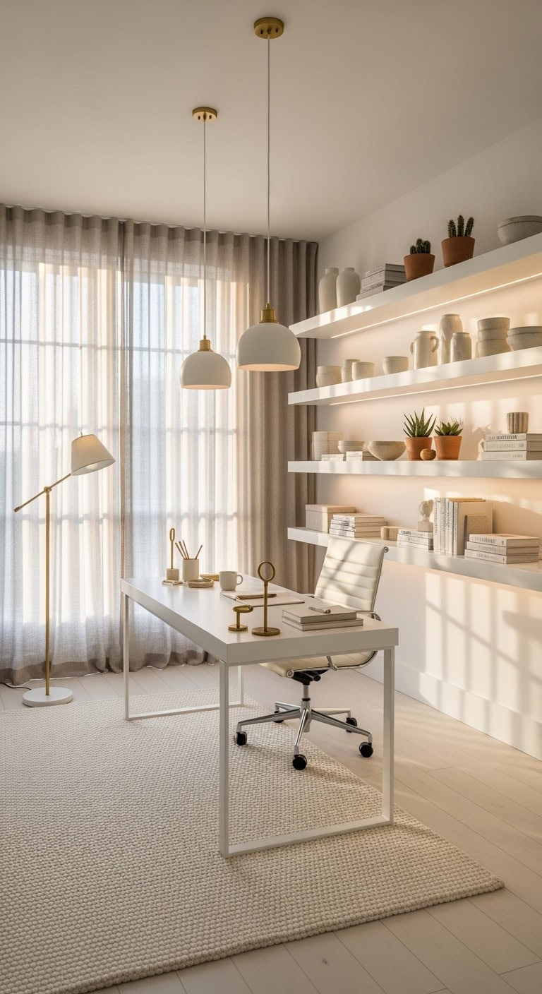 dreamy layered warm and bright