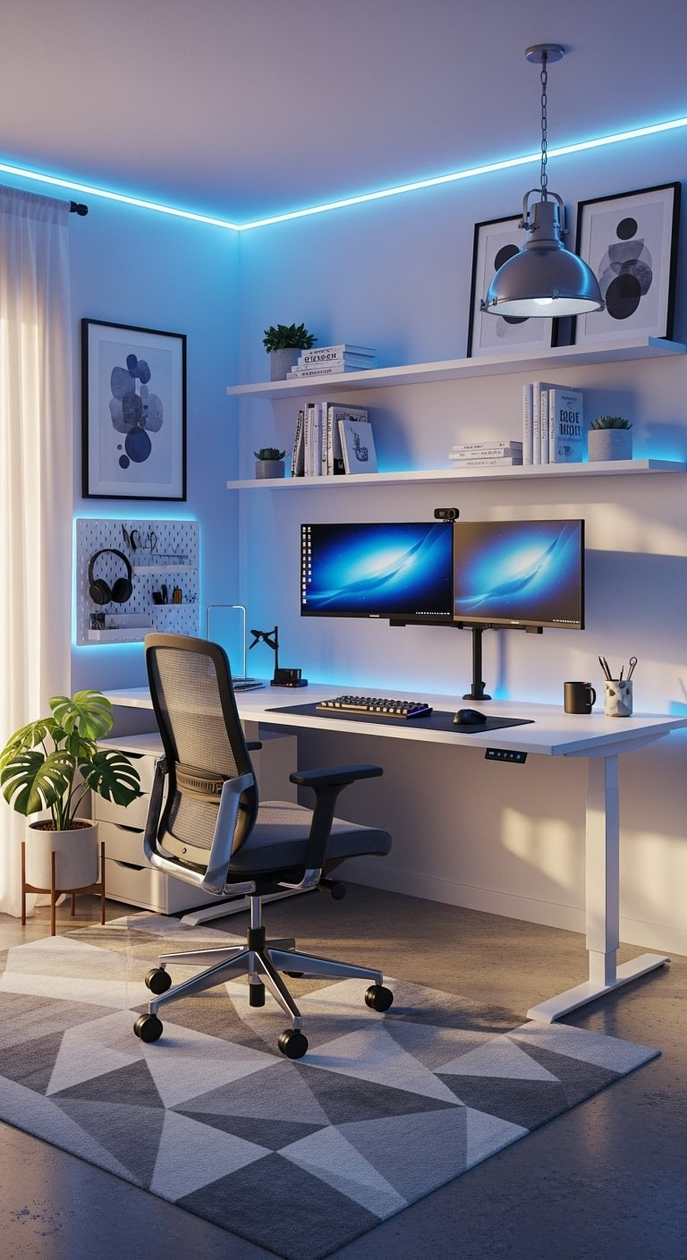 futuristic ethereal cyberpunk transformative lighting