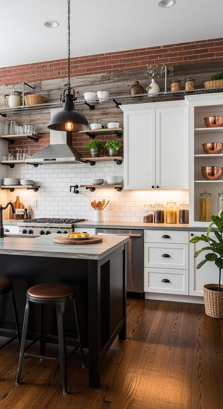 urban chic kitchen design