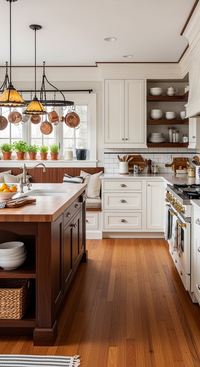 craftsman style kitchen elegance