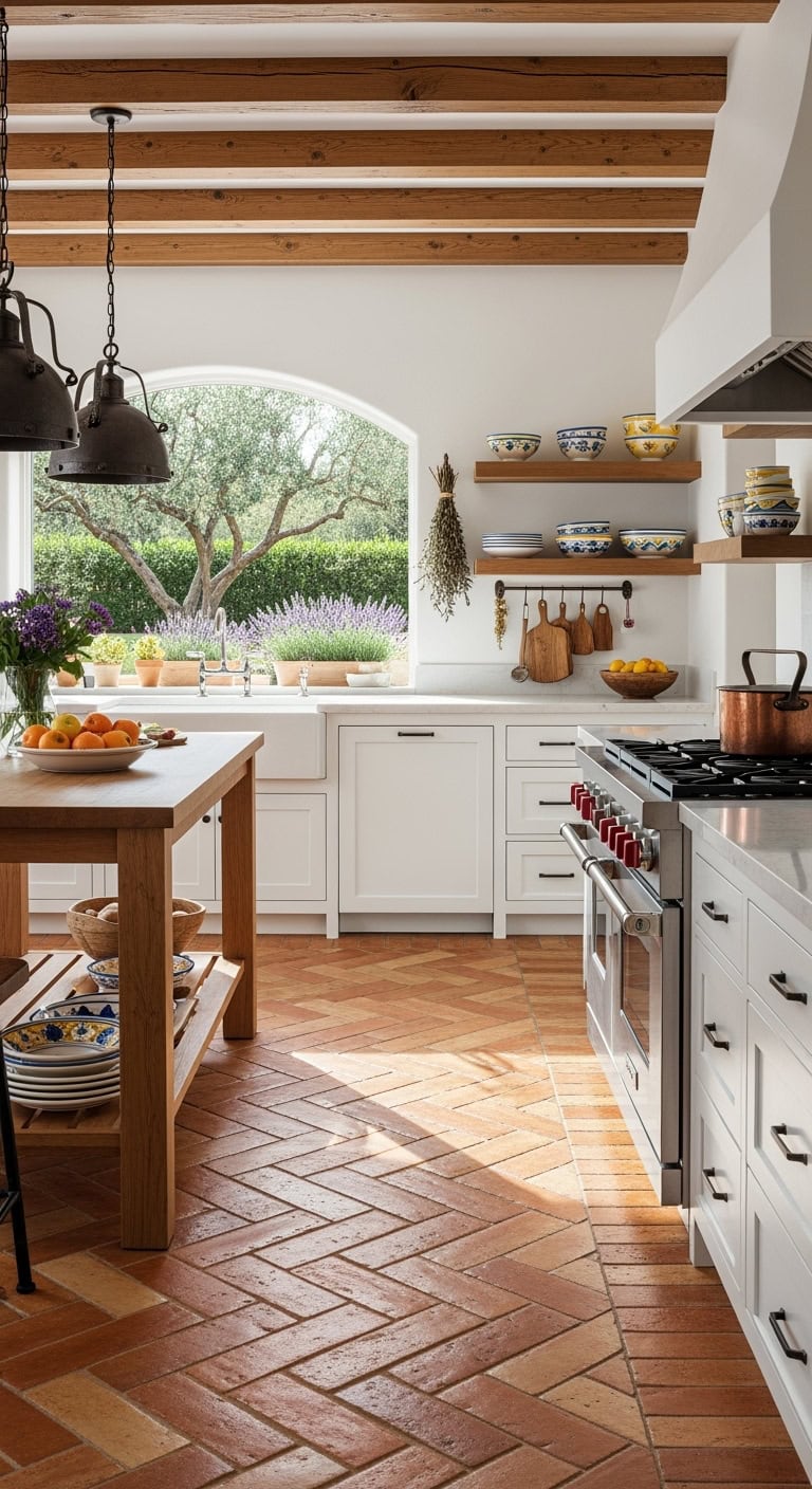 warm dynamic timeless textured terracotta patterns