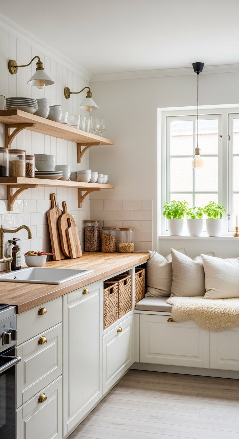 cozy scandinavian kitchen charm