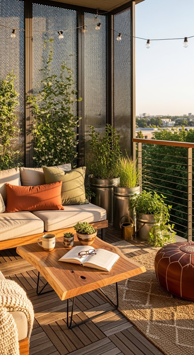 industrial chic mesh dividers