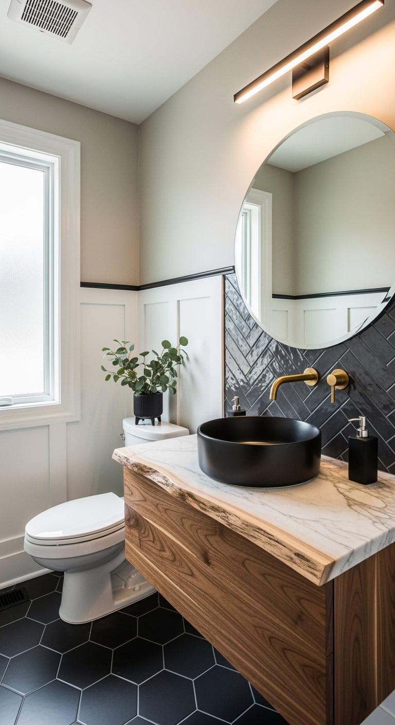 chic boutique hotel vibe vessel sinks