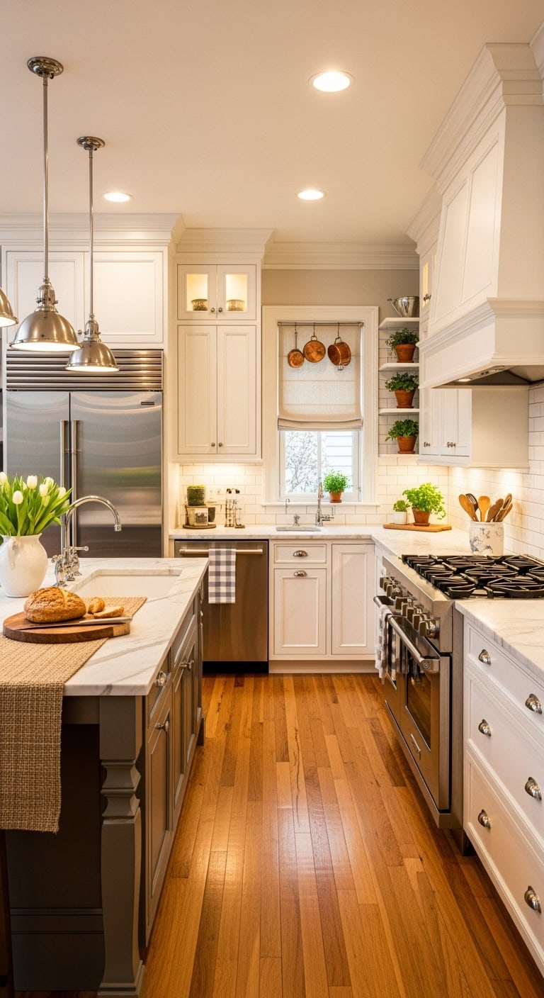 timeless classic white kitchens