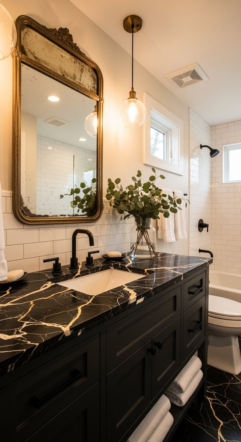 dramatic opulent luxurious captivating marble