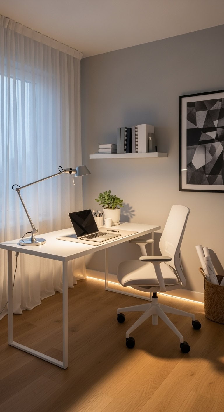 serene minimal curated functional