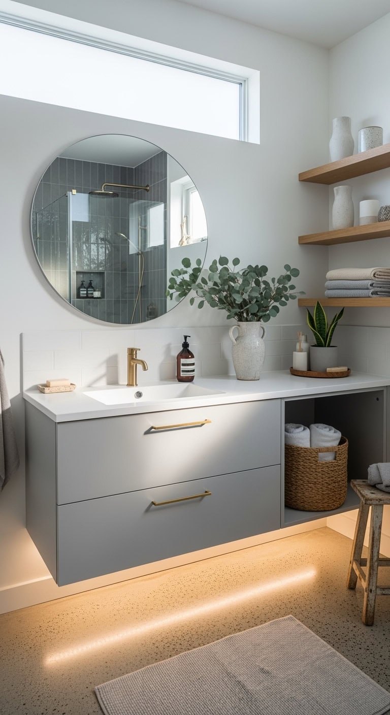 space saving bathroom bliss