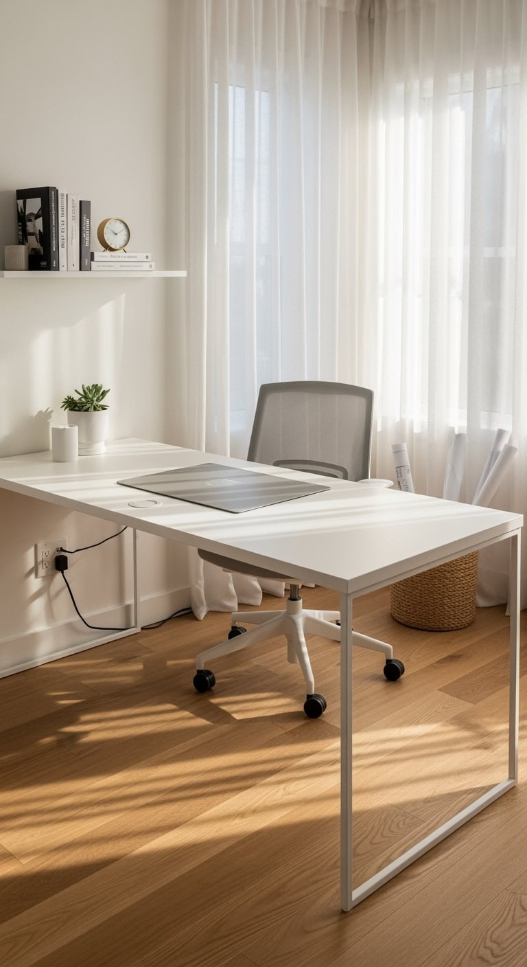 sleek streamlined serene sustainable