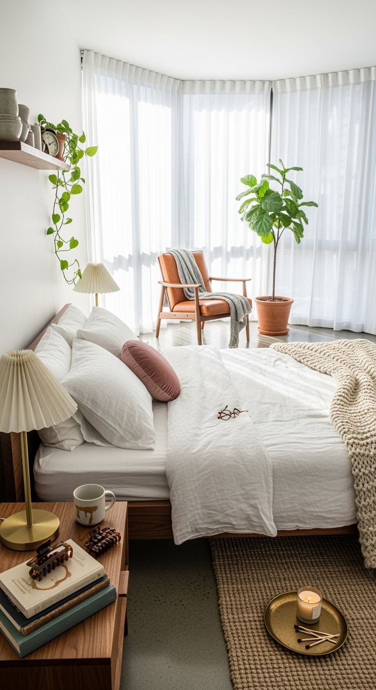 bright open nature filled living spaces