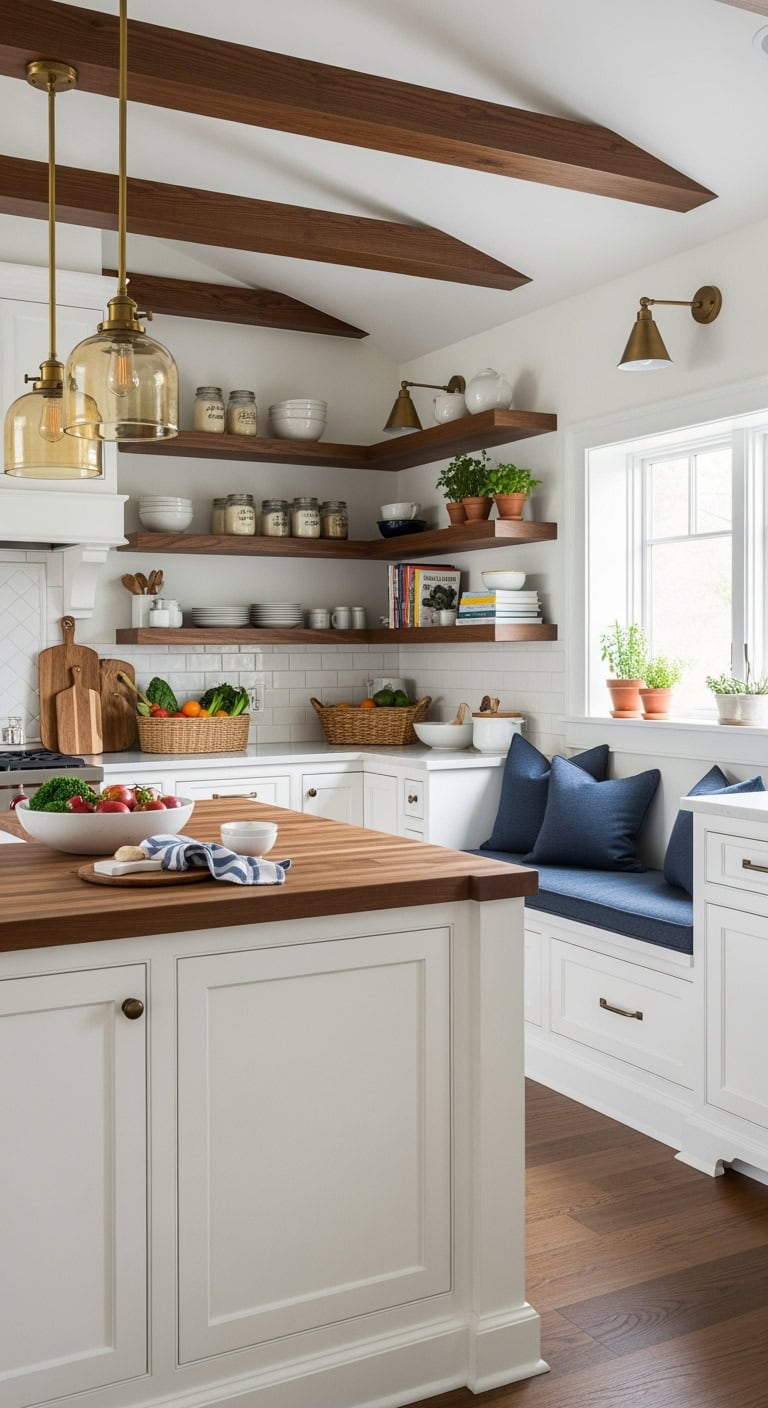 craftsman style kitchen design