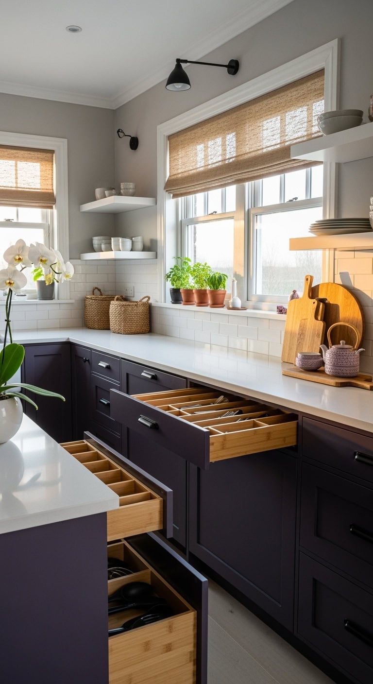 mindful plum kitchen elegance