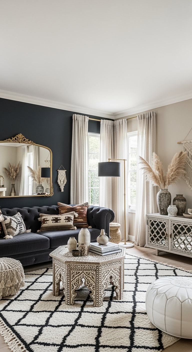 moroccan luxe layered textures