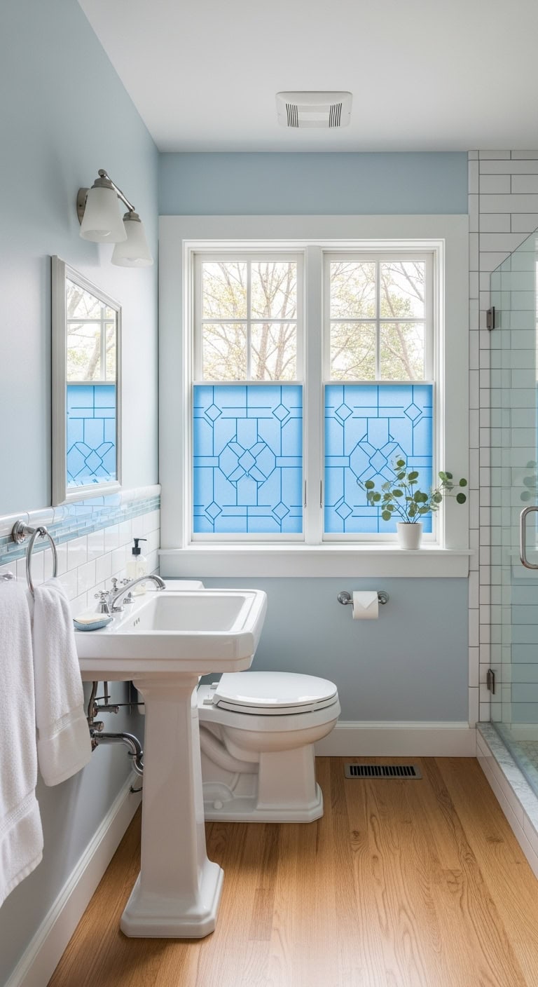 stylish private customizable bathroom privacy