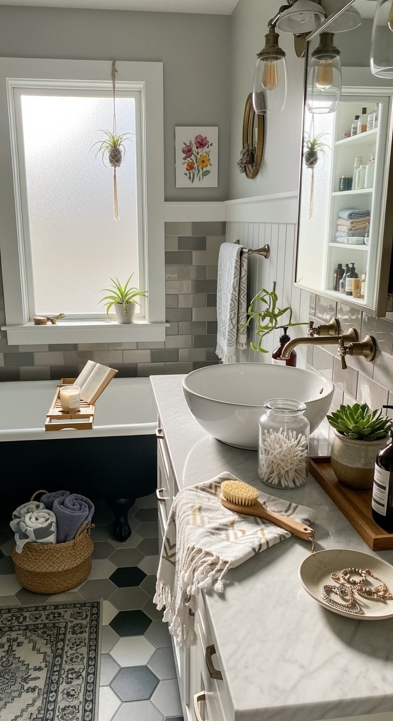 tinted mirror distorts color scheme