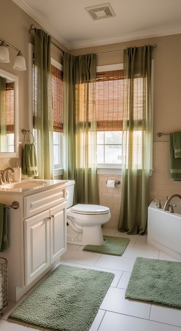 serene refreshing textured layered