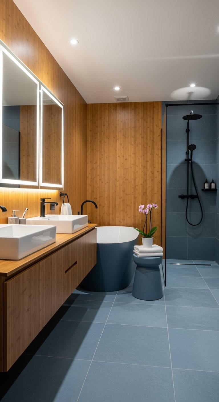 espresso bamboo slate blue spa