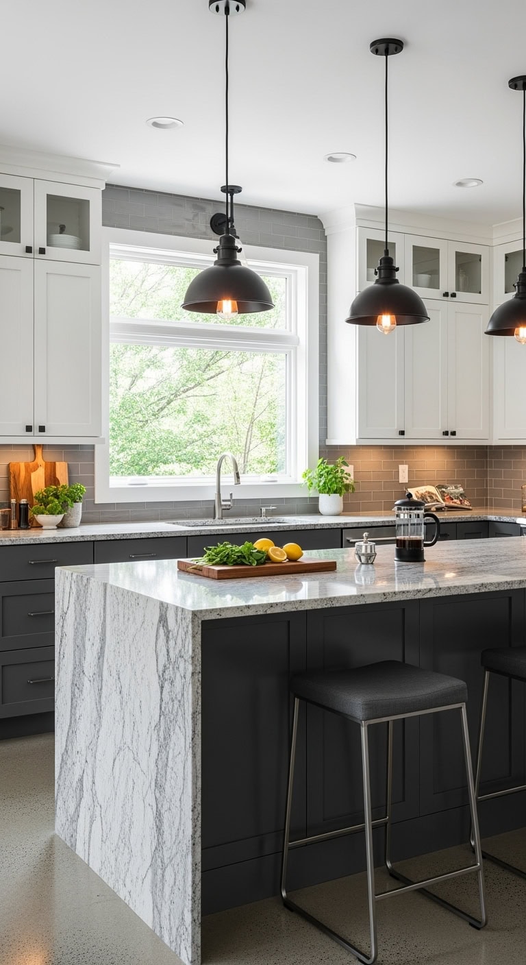 sophisticated yet functional kitchen designs