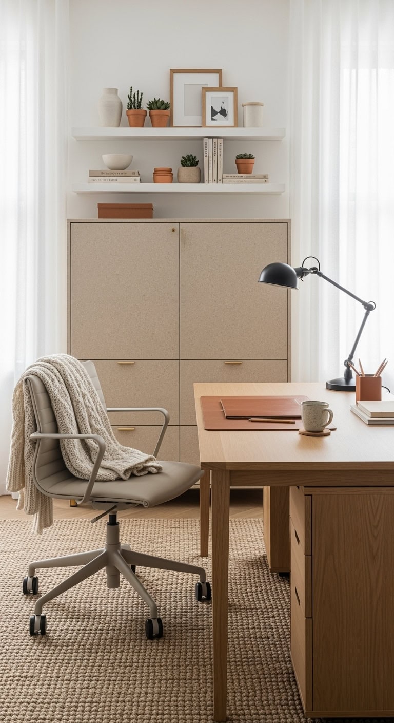 warm textured natural balanced