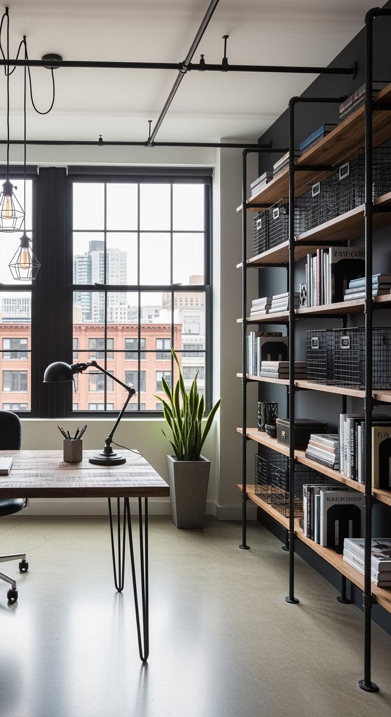 industrial black metal chic