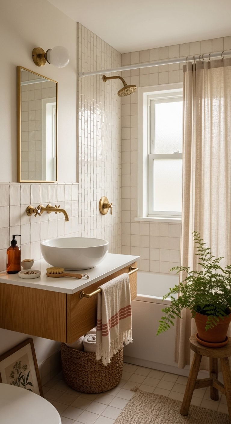 handcrafted moroccan tiles evoke luxurious ambiance