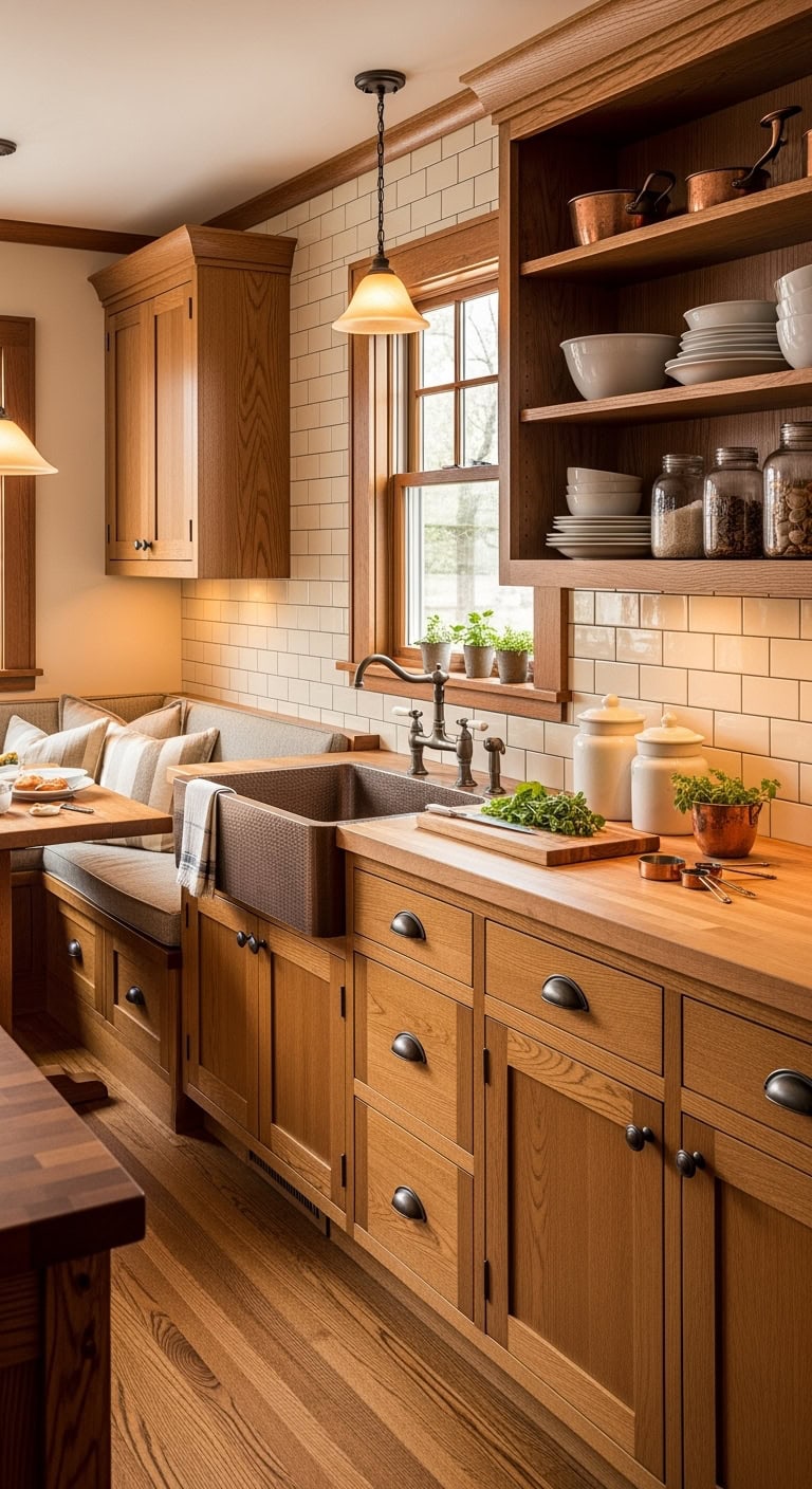 authentic craftsman kitchen tiles