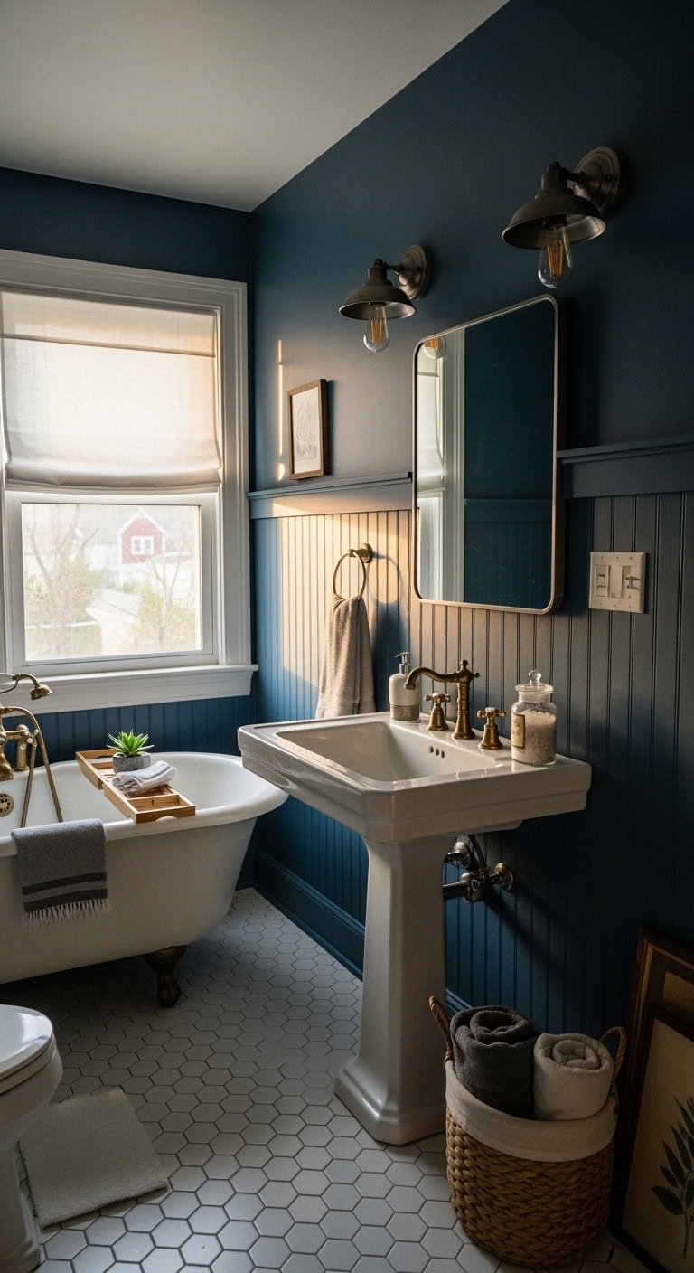 metallic bathroom fixture design perfection