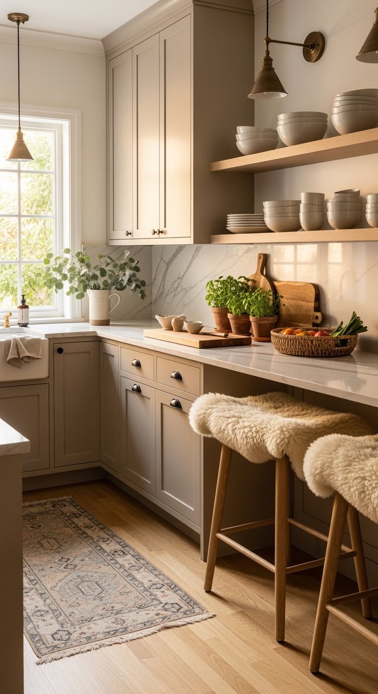 cozy scandinavian kitchen style