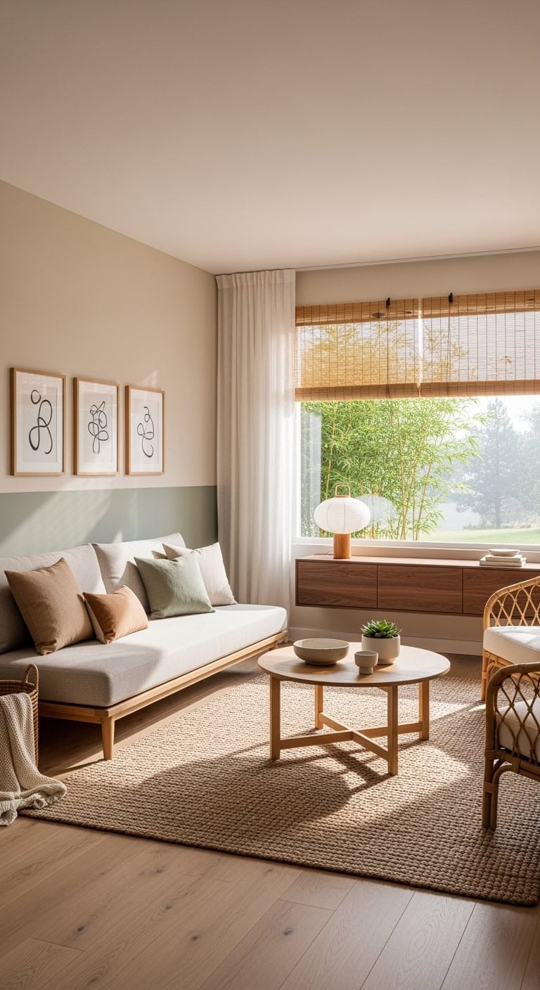 minimalist warm natural textures