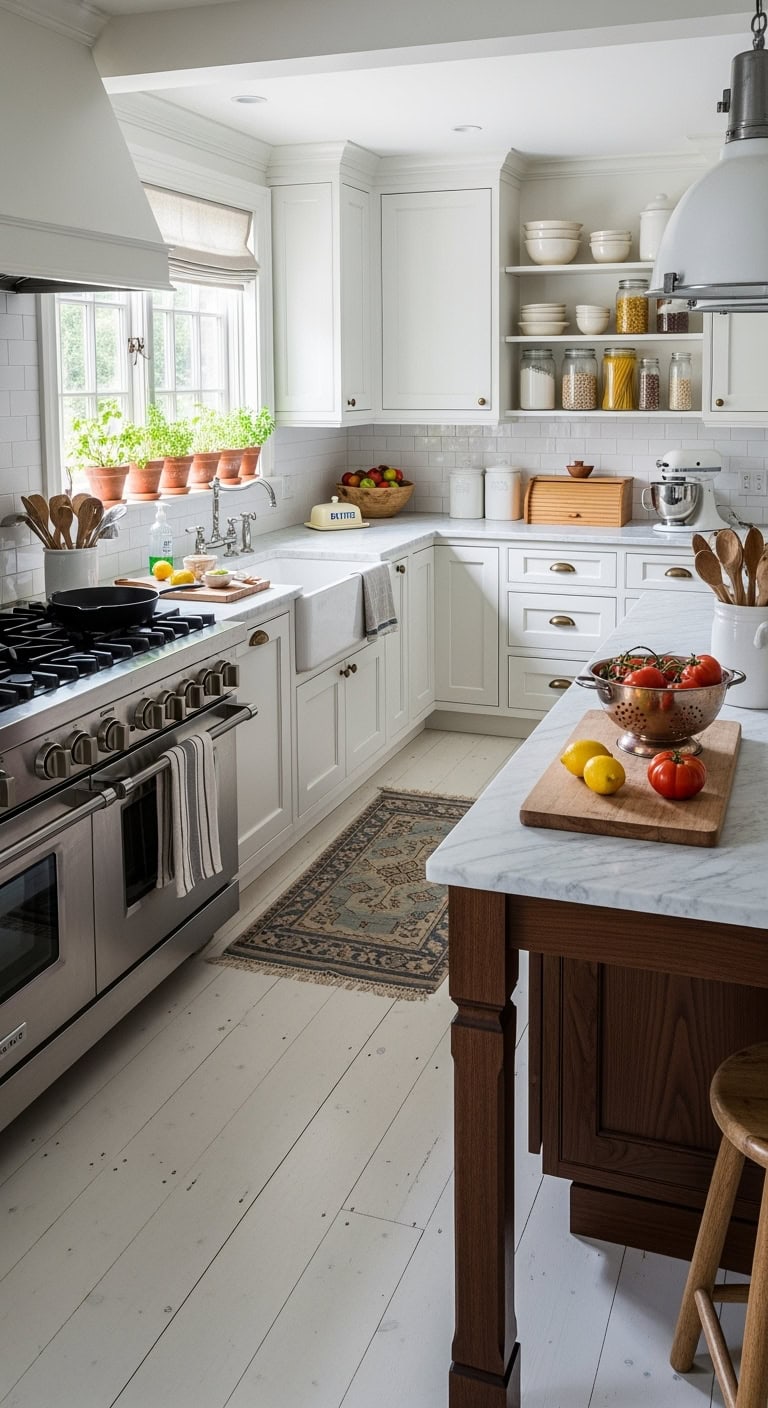 dreamy light reflecting farmhouse floor decor