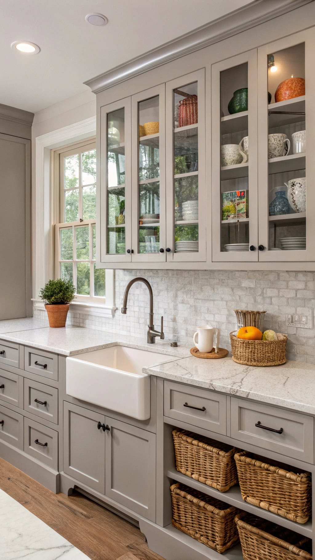 stylish glass cabinet options