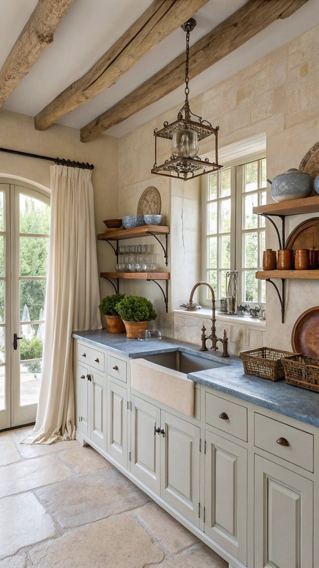 french provincial kitchen charm